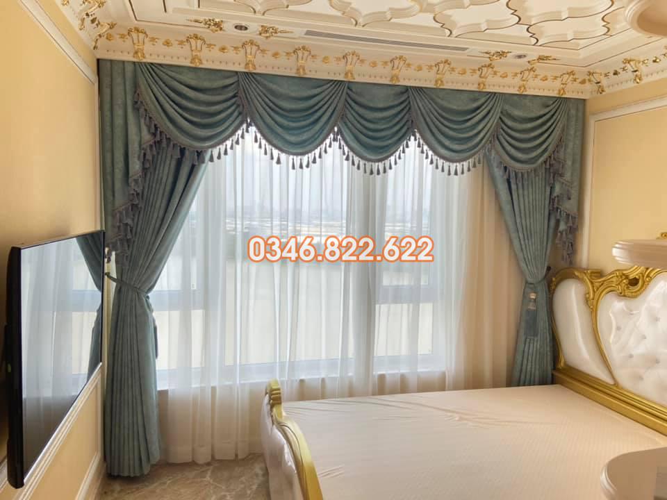 Rèm may phong cách Hoàng Gia Rèm may phong cách Hoàng Gia