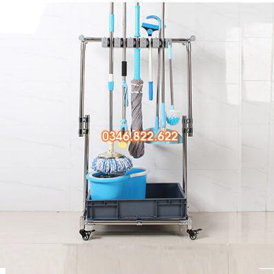 Xe đẩy vệ sinh buồng phòng Xe đẩy vệ sinh buồng phòng