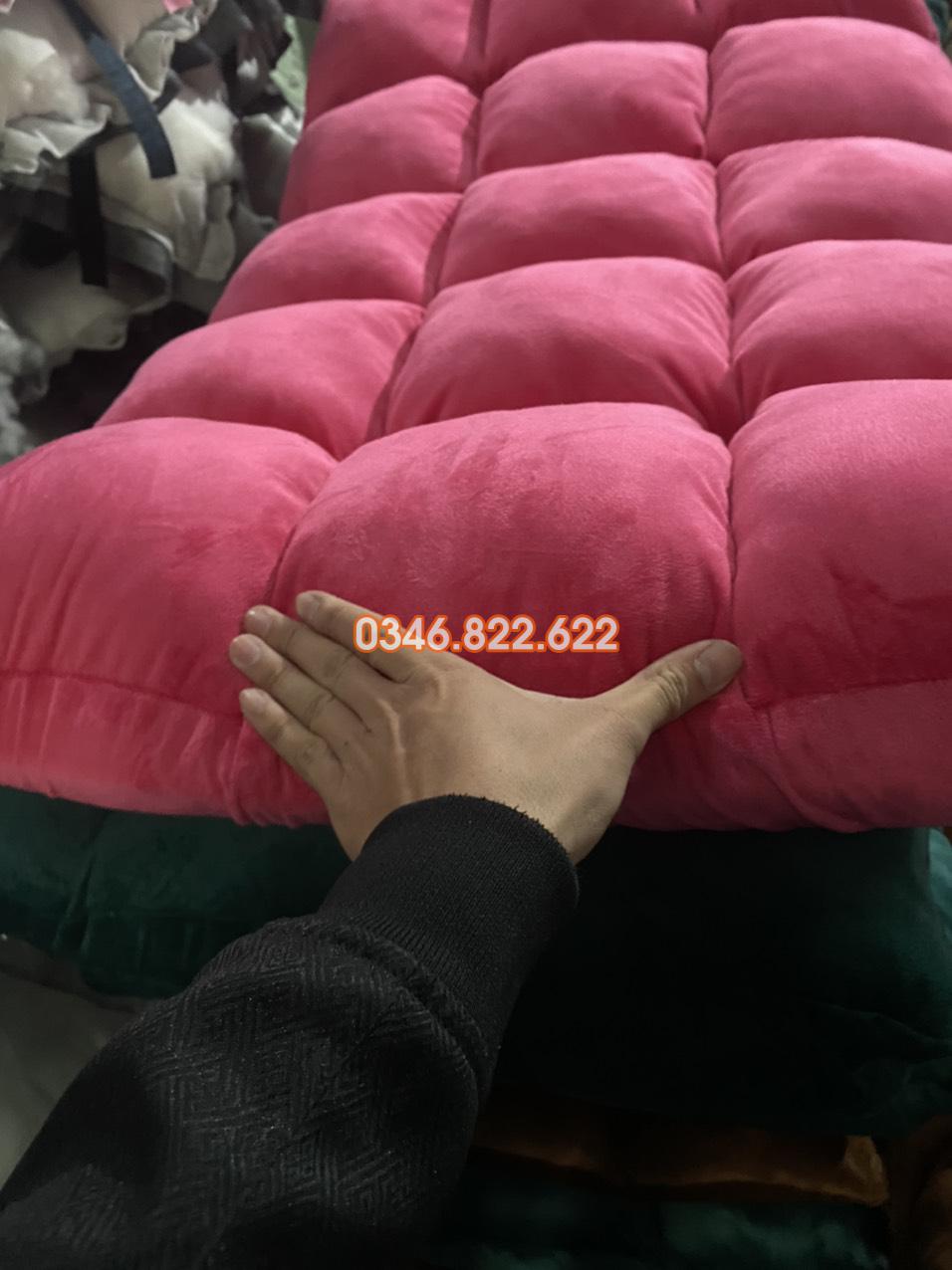 Ghế bệt tựa lưng tatami - màu hồng đậm Ghế bệt tựa lưng tatami - màu hồng đậm