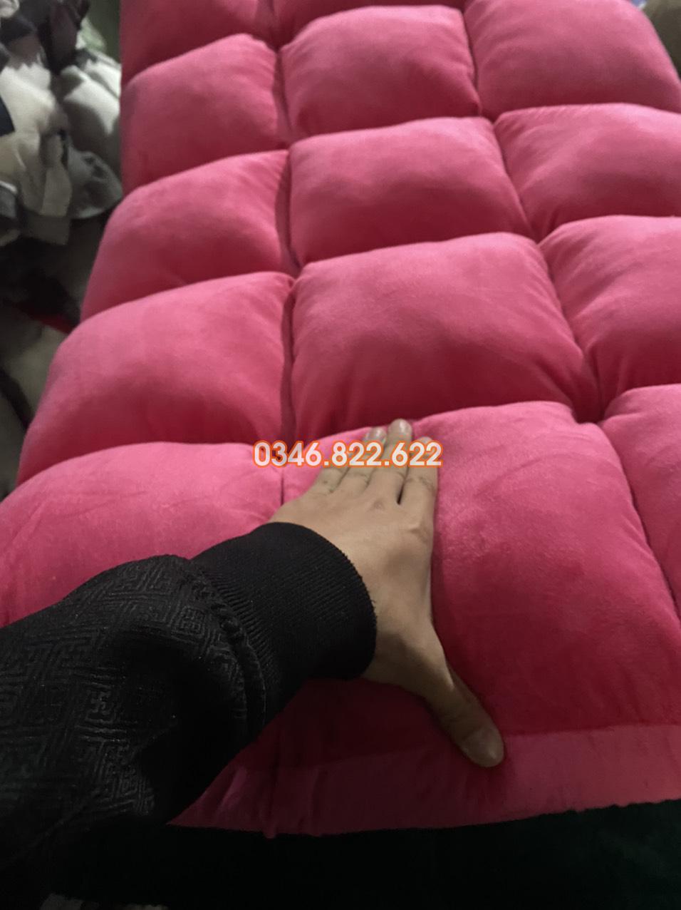 Ghế bệt tựa lưng tatami - màu hồng đậm Ghế bệt tựa lưng tatami - màu hồng đậm