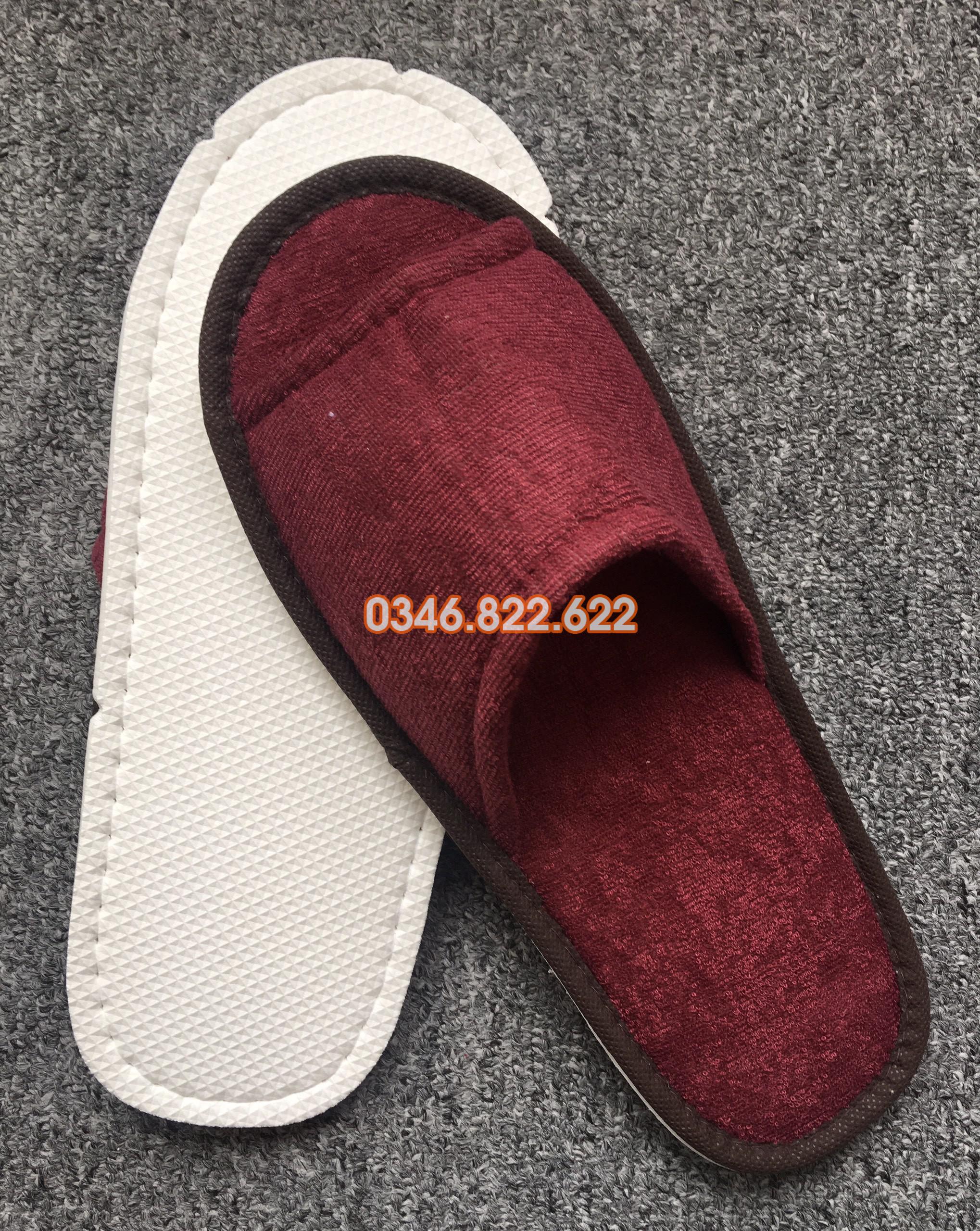 Dép khách sạn vải terry HỞ/KÍN mũi dùng 1 lần Dép khách sạn vải terry HỞ/KÍN mũi dùng 1 lần