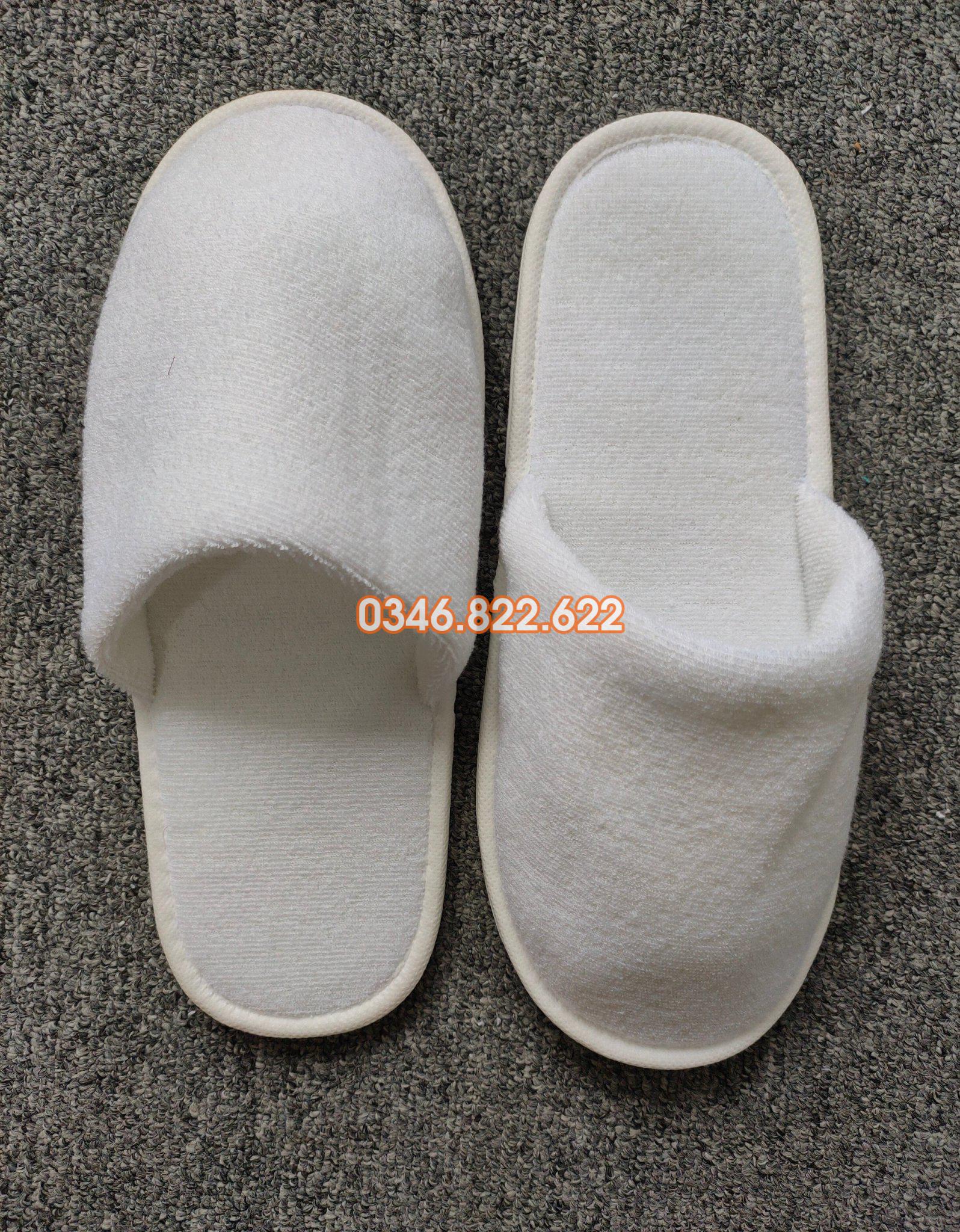 Dép khách sạn vải terry HỞ/KÍN mũi dùng 1 lần Dép khách sạn vải terry HỞ/KÍN mũi dùng 1 lần