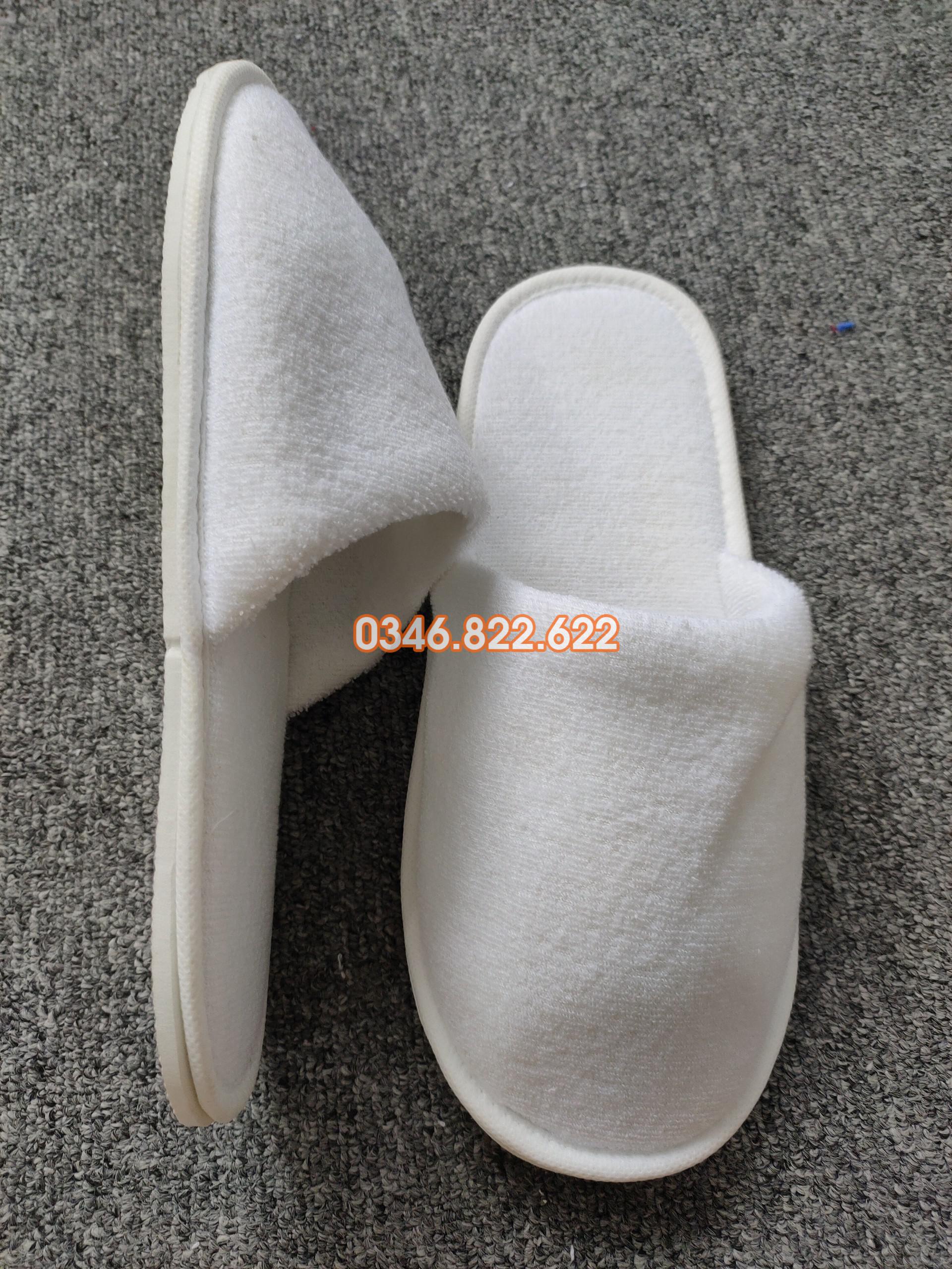 Dép khách sạn vải terry HỞ/KÍN mũi dùng 1 lần Dép khách sạn vải terry HỞ/KÍN mũi dùng 1 lần