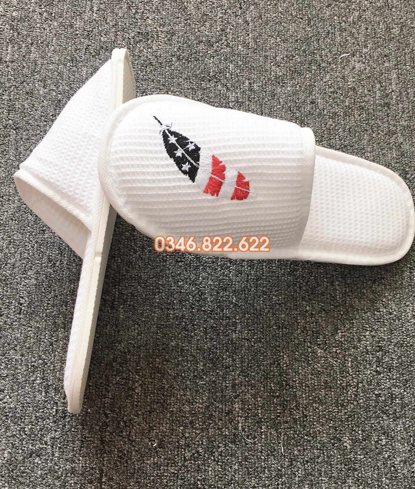 Dép khách sạn vải tổ ong HỞ/KÍN mũi đế EVA 5 Ly Dép khách sạn vải tổ ong HỞ/KÍN mũi đế EVA 5 Ly