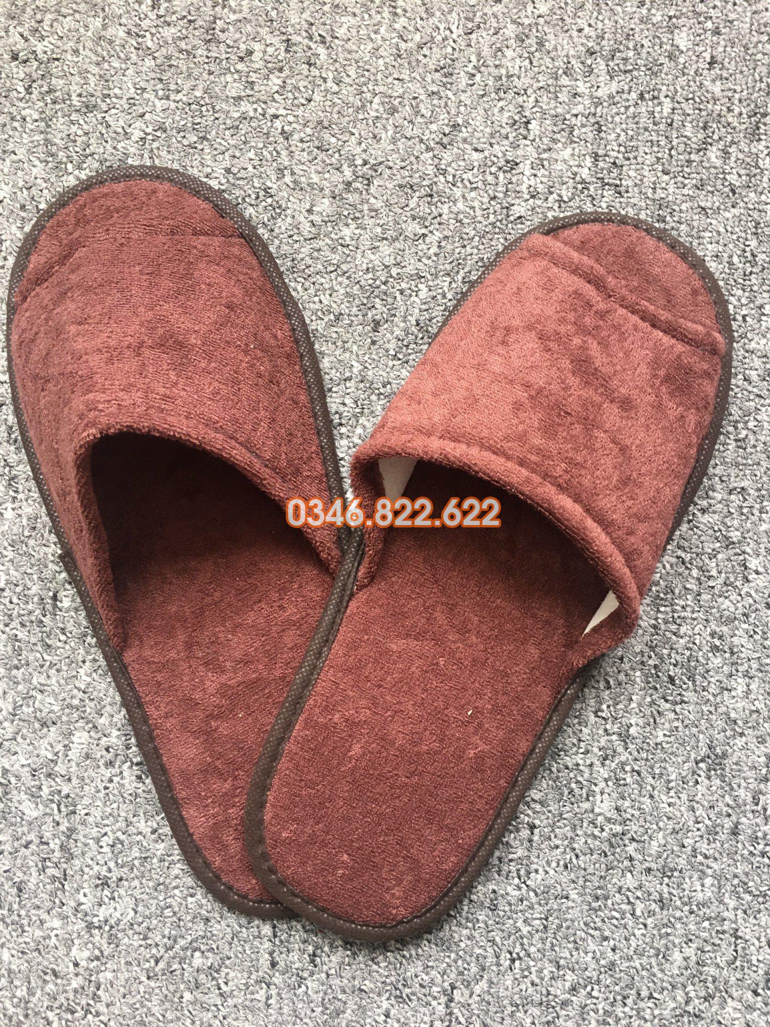 Dép khách sạn vải Tricot HỞ/KÍN mũi dùng 1 lần Dép khách sạn vải Tricot HỞ/KÍN mũi dùng 1 lần