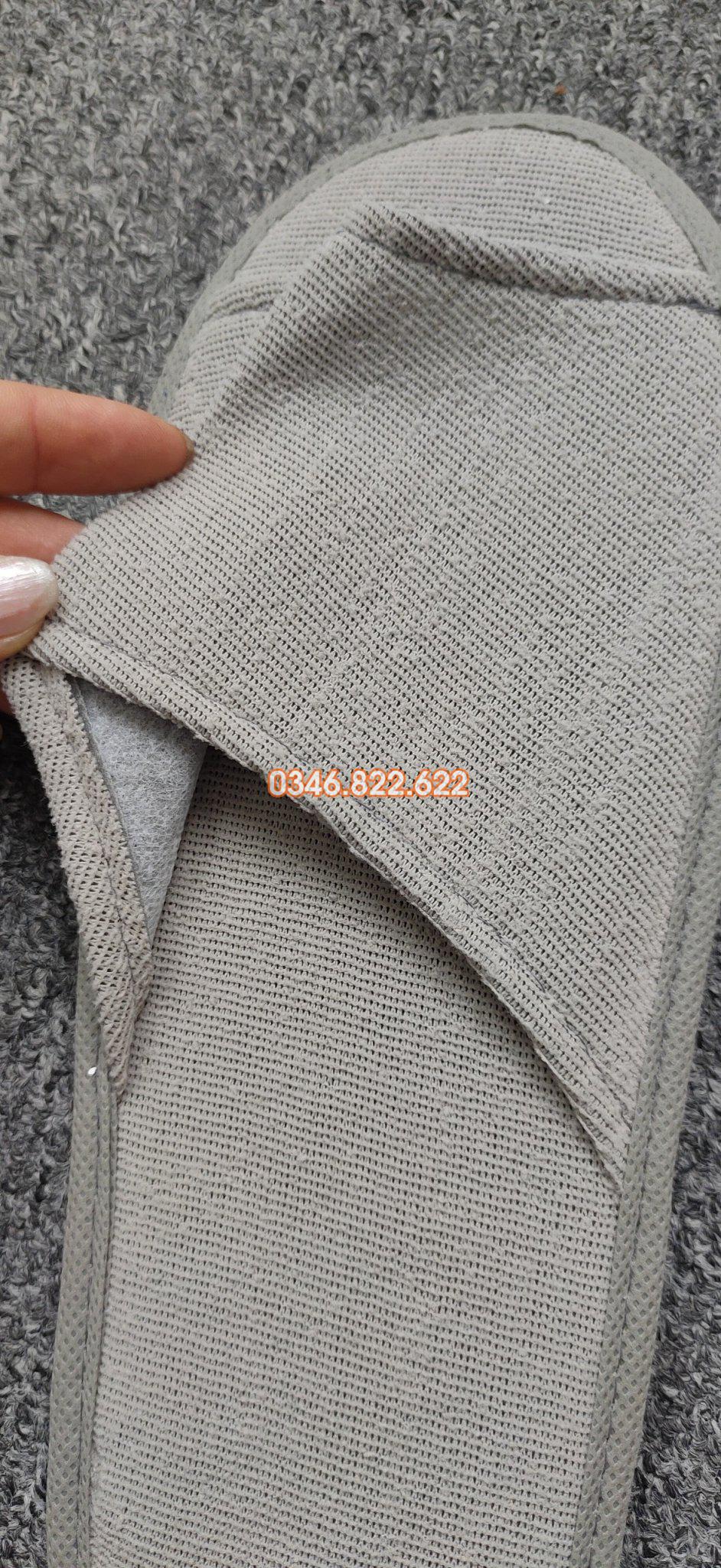 Dép khách sạn vải terry HỞ/KÍN mũi dùng 1 lần Dép khách sạn vải terry HỞ/KÍN mũi dùng 1 lần