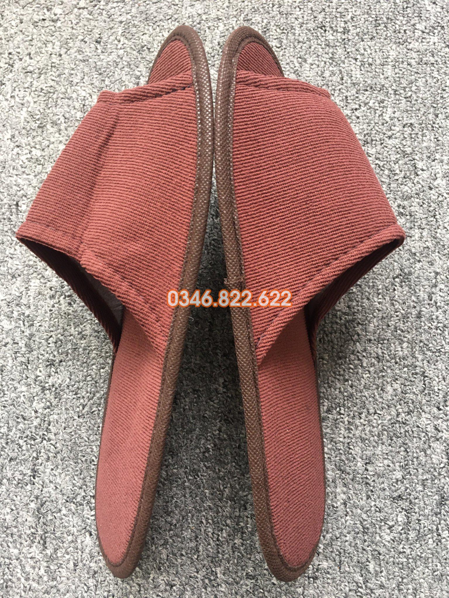 Dép khách sạn vải terry HỞ/KÍN mũi dùng 1 lần Dép khách sạn vải terry HỞ/KÍN mũi dùng 1 lần