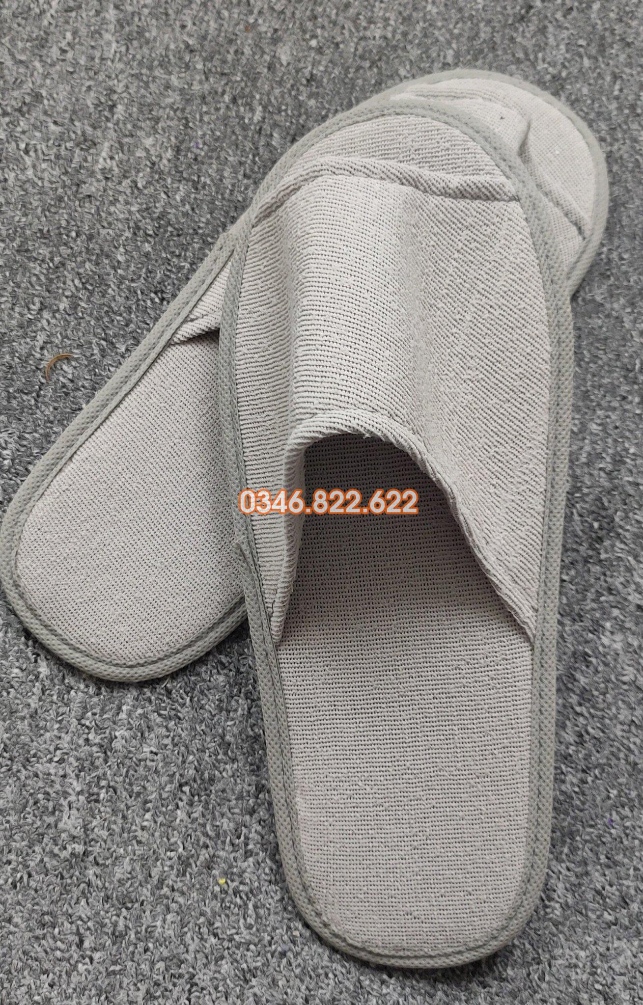 Dép khách sạn vải terry HỞ/KÍN mũi dùng 1 lần Dép khách sạn vải terry HỞ/KÍN mũi dùng 1 lần