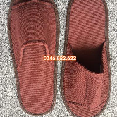 Dép khách sạn vải terry HỞ/KÍN mũi dùng 1 lần Dép khách sạn vải terry HỞ/KÍN mũi dùng 1 lần
